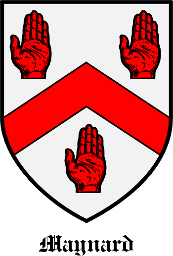 MAYNARD family crest