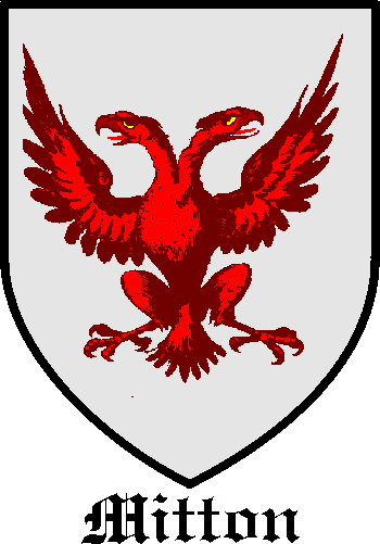 MITTON family crest