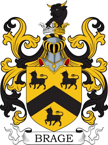 BRAGG family crest