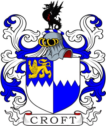 CROFT family crest