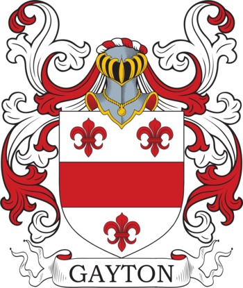 GAYTON family crest