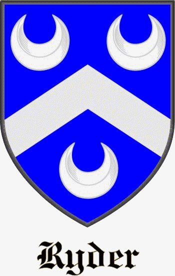 RYDER family crest